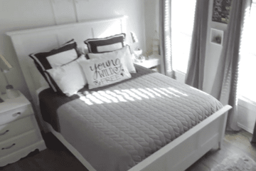 One Gallon Bedroom Makeover