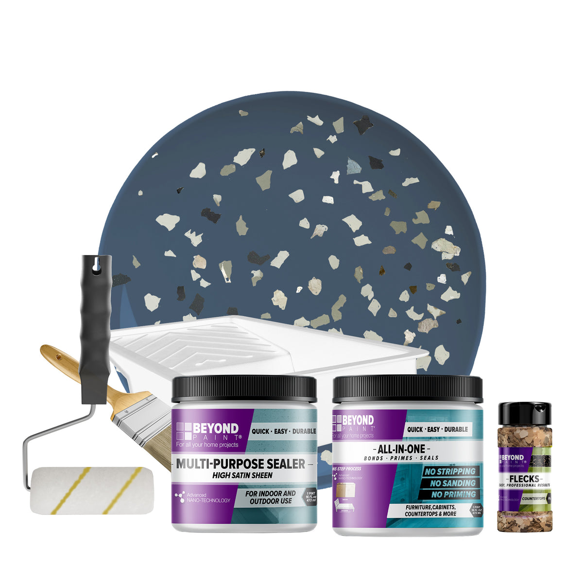 BEYOND PAINT® Smoked Gray Countertop Makeover Kit Beyond Paint