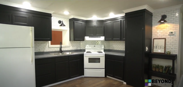 How to Refinish Your Kitchen Cabinets with a Gallon