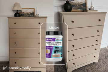 Best Neutral Cabinet Paint Without Sanding – Linen by Beyond Paint