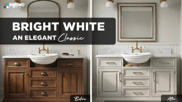 How to Paint a Bathroom Vanity Without Sanding