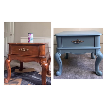 French Nightstand Flip: A DIY with Beyond Paint