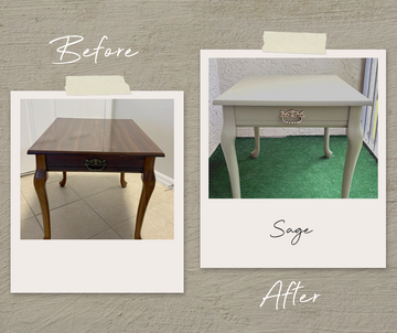 How to Flip an Old Table in One Day with Beyond Paint
