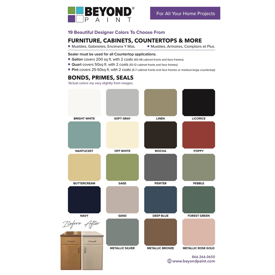 BEYOND PAINT® Color Card