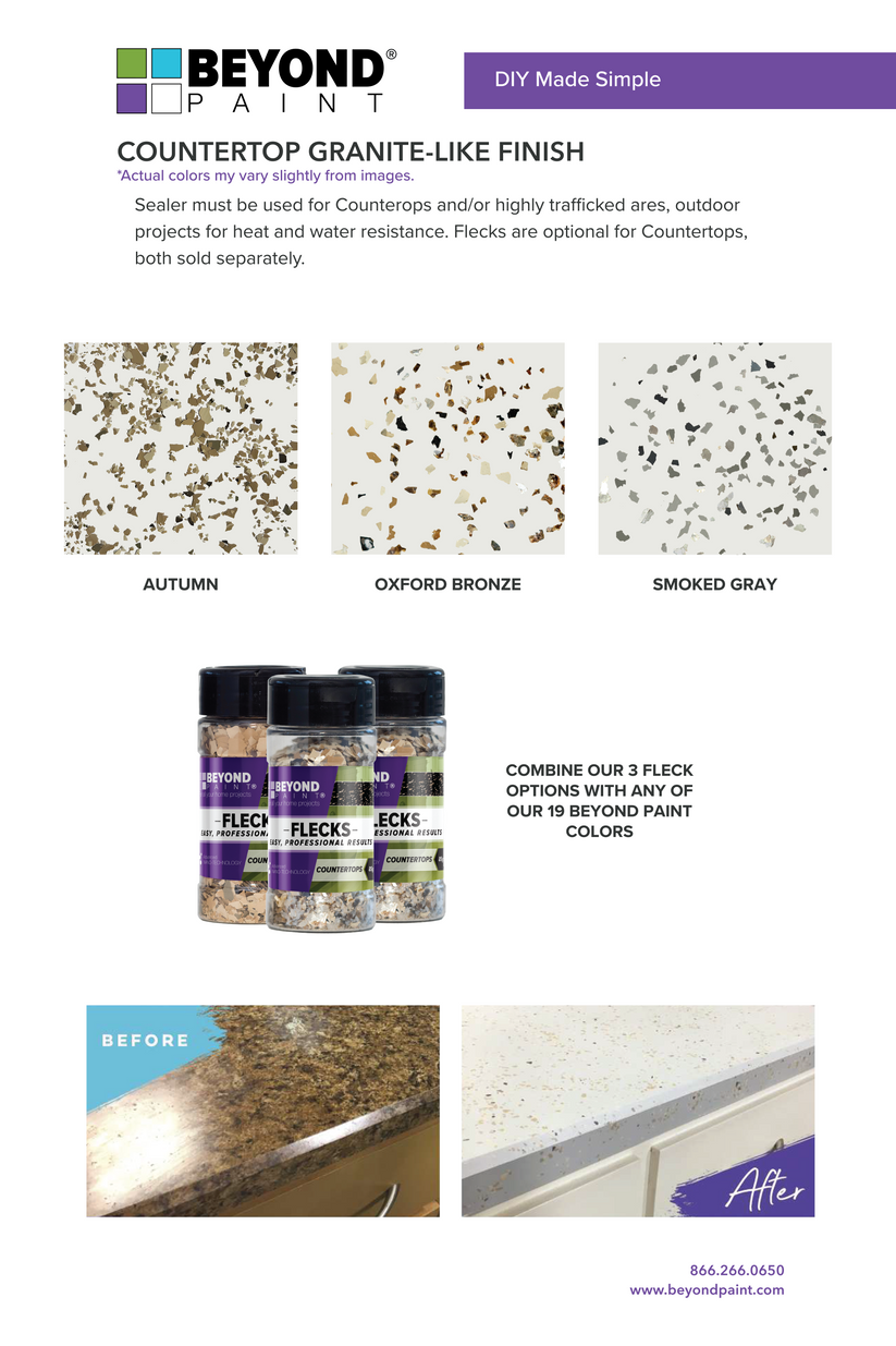 Beyond Paint Color Samples BEYOND PAINT® Color Card