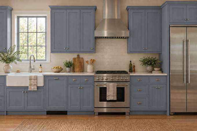 Ocean Haze cabinet color preview