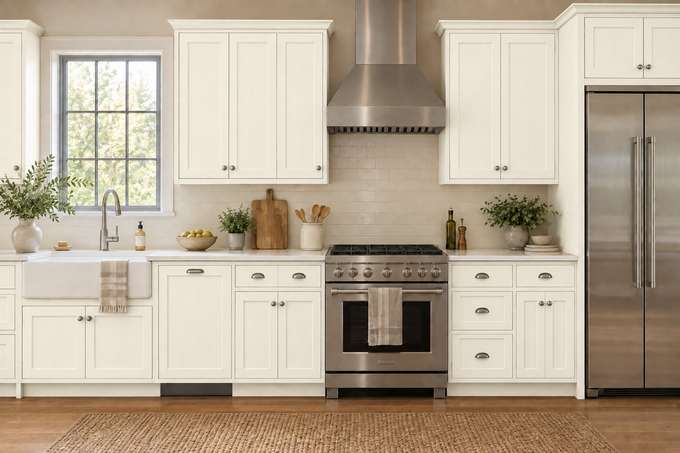 Sandstone cabinet color preview