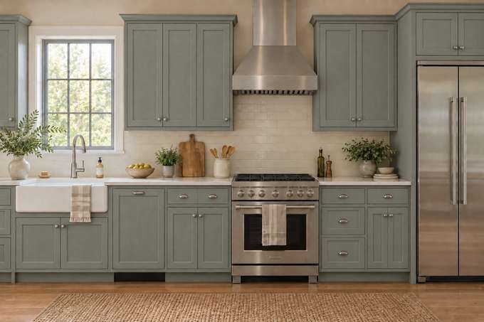 Thyme cabinet color preview